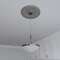Ekena Millwork Berkshire PVC Medallion (Canopies up to 8 3/8"), 19"OD x 3 1/2"ID x 1"P, Metallic Silver Metallic CMP19BECSV - alternate 9
